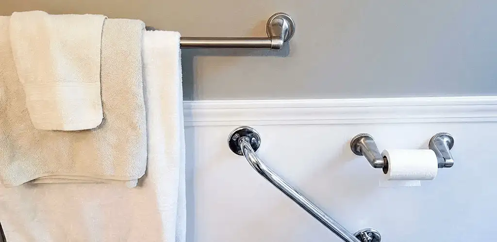 Bathroom grab bar installation for safety and accessibility in Aurora, IL