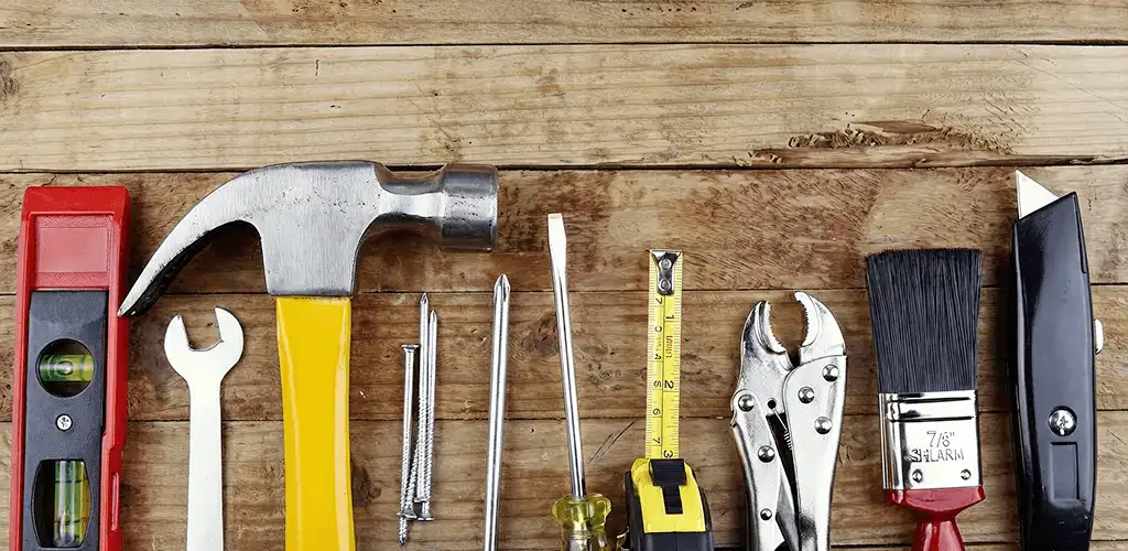 Handyman tools for home repairs and maintenance services in Aurora, IL