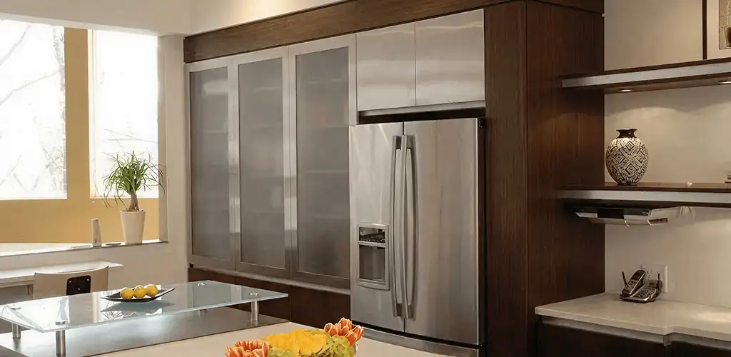 Cabinet door replacement and modern kitchen cabinet upgrade in Aurora, IL