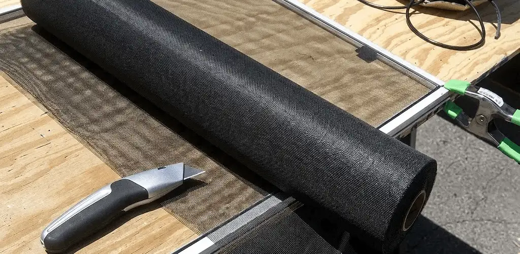 Window screen replacement materials and tools for screen repair in Aurora, IL